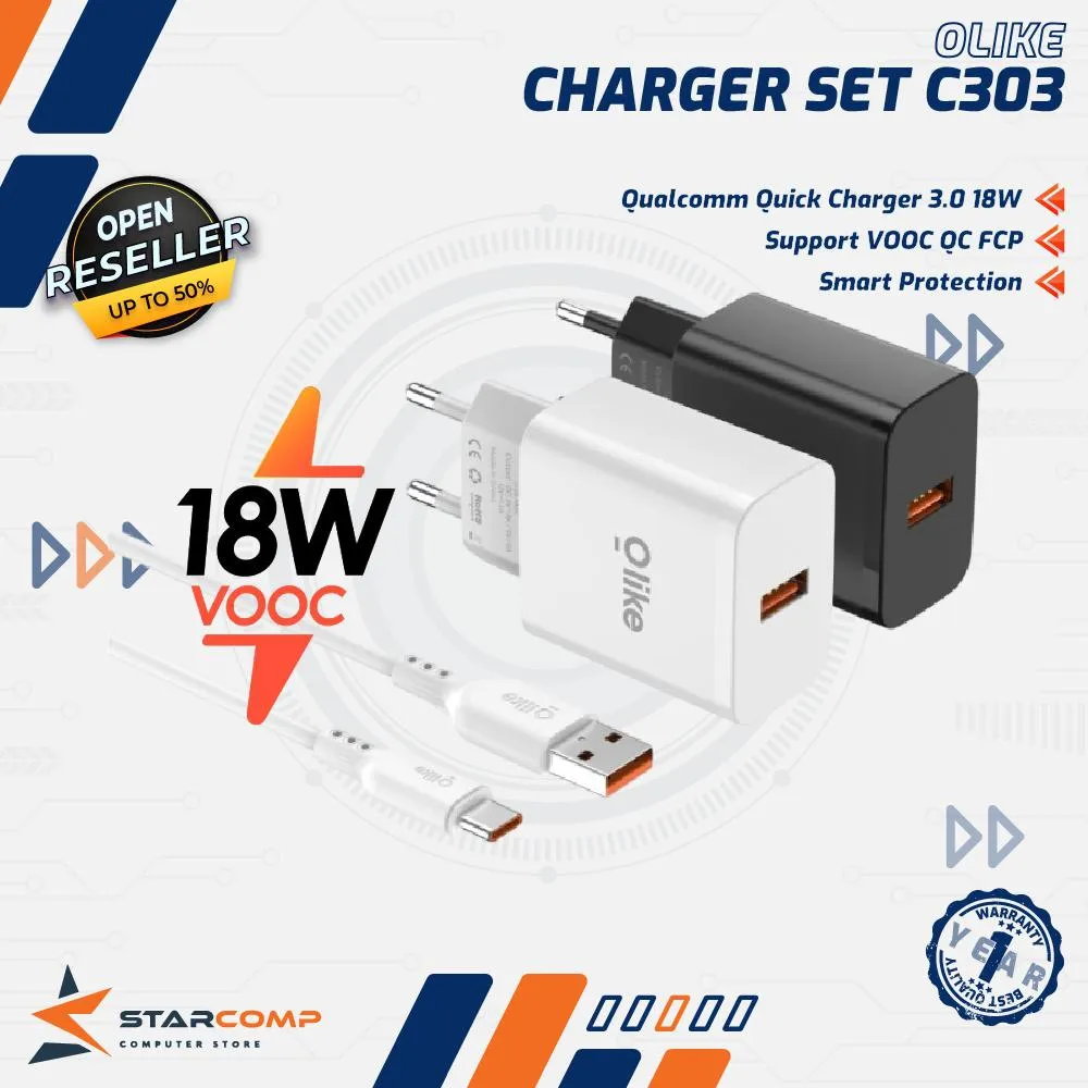 CHARGER SET OLIKE A TO C C303