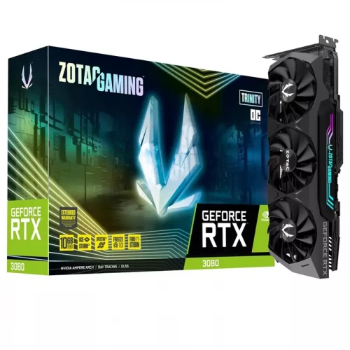 ZOTAC GEFORCE RTX 3080 TRINITY OC LHR 10GB GDDR6X GAMING