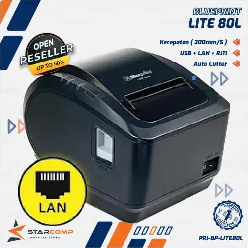 PRINTER THERMAL BLUEPRINT LITE 80L USB+LAN