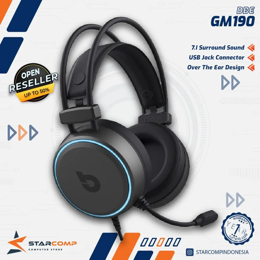HEADSET DBE GM190