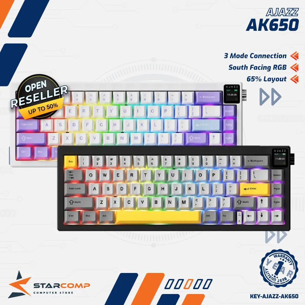 KEY AJAZZ AK650 66KEY 3MODES