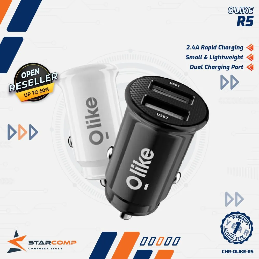 CAR CHARGER OLIKE R5