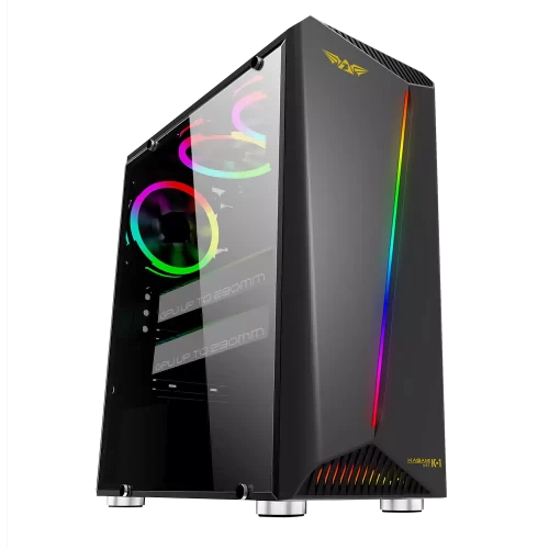 ARMAGGEDDON KAGAMI 1 BLACK GAMING CASE