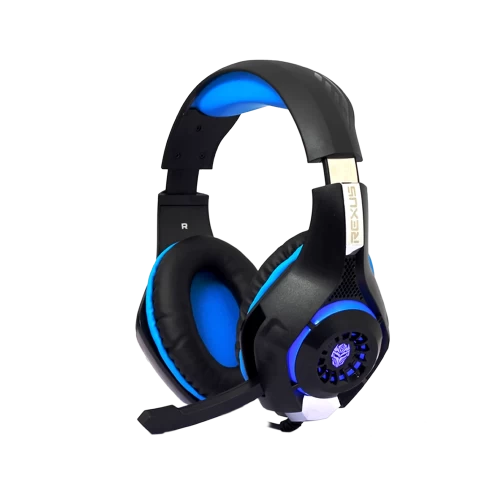 HEADSET GAMING REXUS VONIX F55 NEW MODEL WITH MIC LED