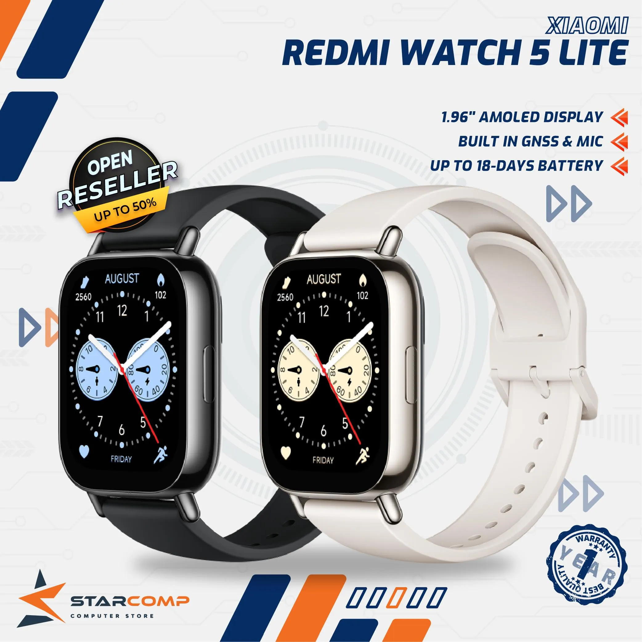 SMARTWATCH XIAOMI REDMI WATCH 5 LITE