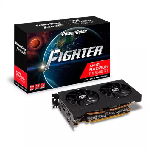 POWERCOLOR RX 6500 XT 4GB DDR6 FIGHTER