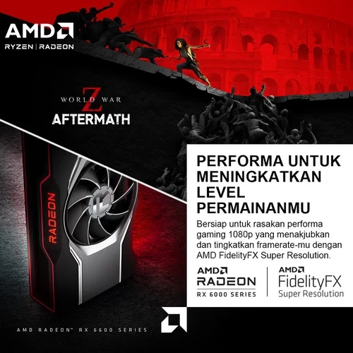 SAPPHIRE PULSE RADEON RX 6600 8GB GDDR6 RDNA 2