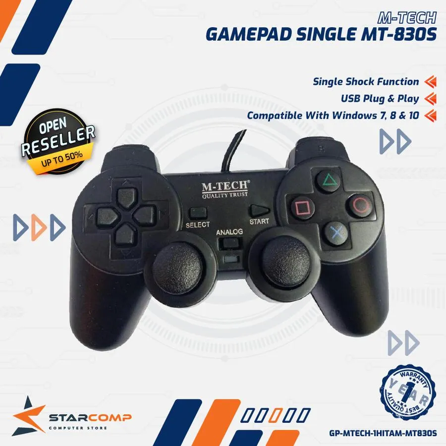GP SINGLE HITAM M-TECH MT-830S