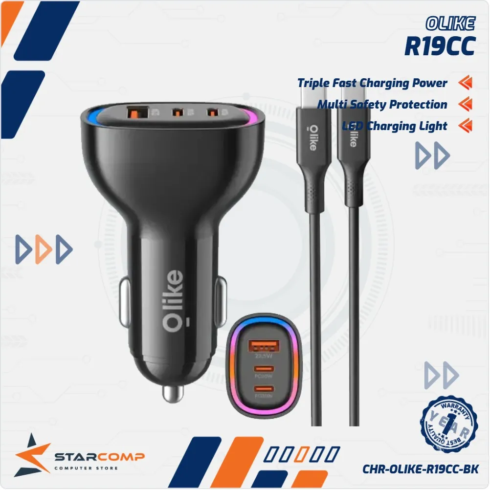 CAR CHARGER OLIKE SET R19CC