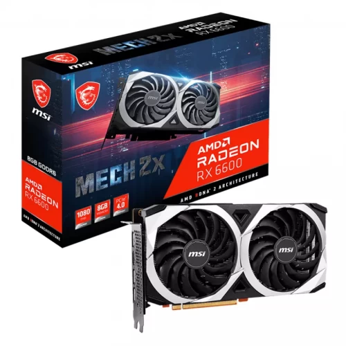 MSI AMD RADEON RX 6600 MECH 2X 8GB GDDR6