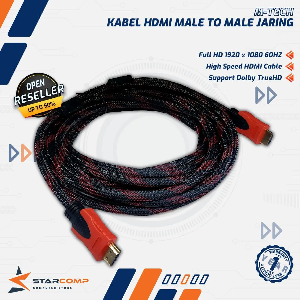 KABEL HDMI JARING M-TECH