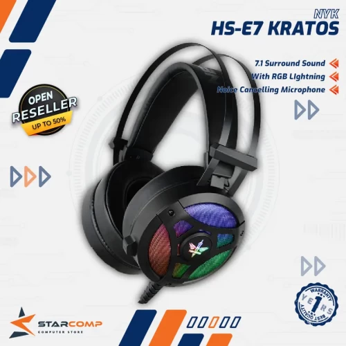 NYK HS-E7 KRATOS RGB 7.1 SURROUND SOUND