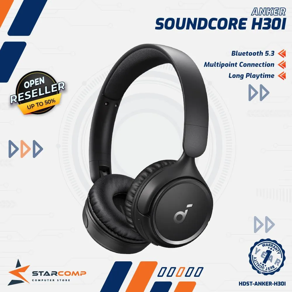 HEADSET SOUNDCORE H30I A3012H11