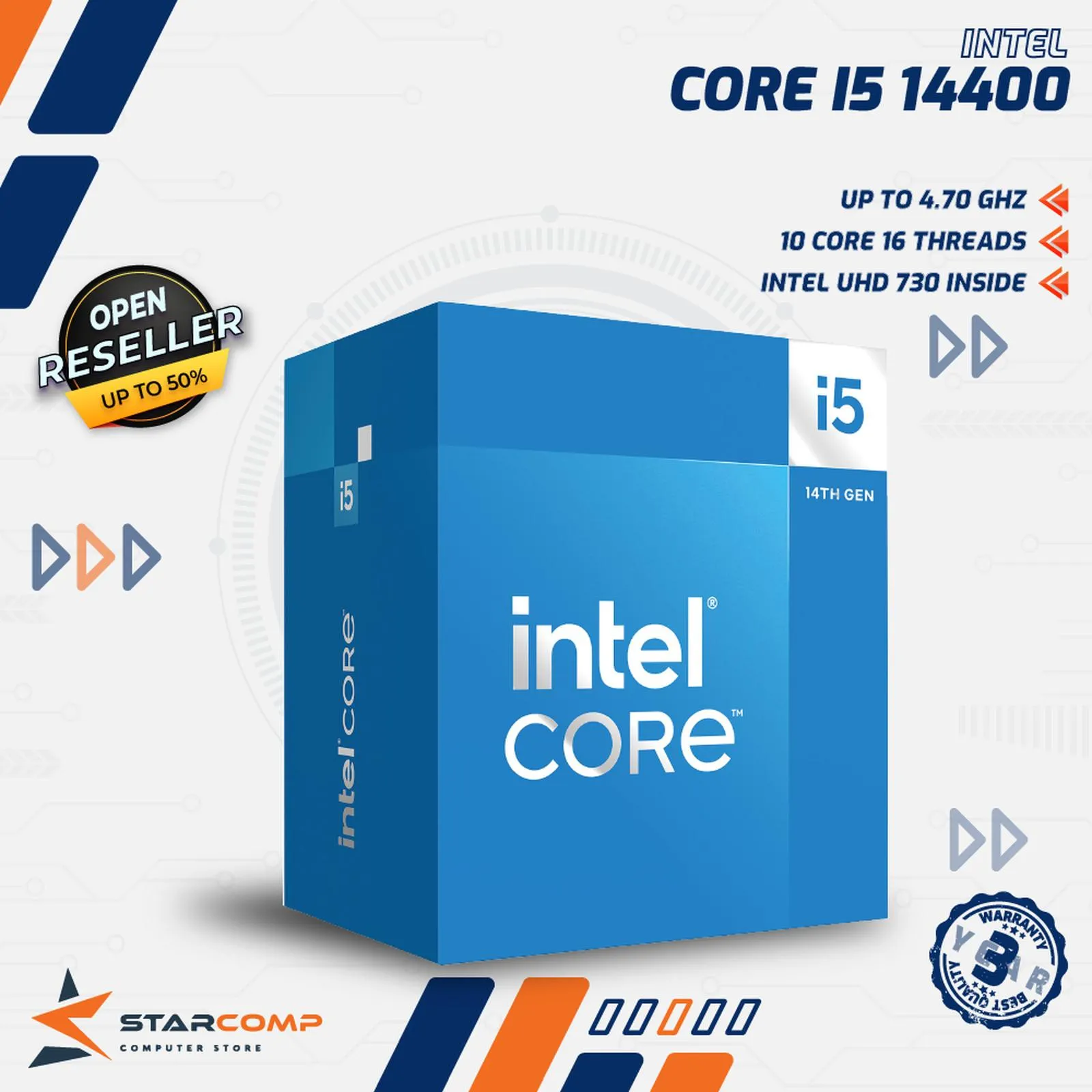 PROCESSOR INTEL CORE I5 14400