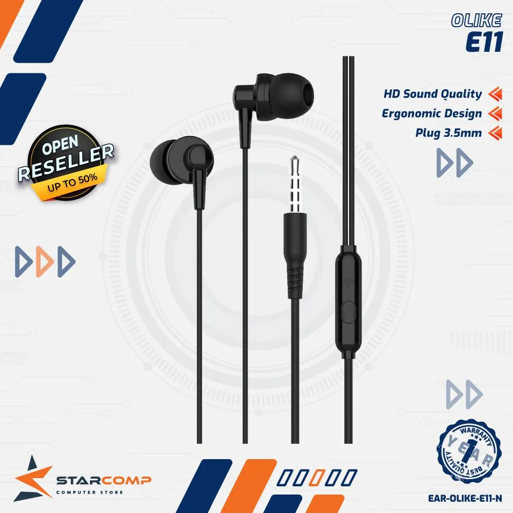 EARPHONE OLIKE E11 NEW
