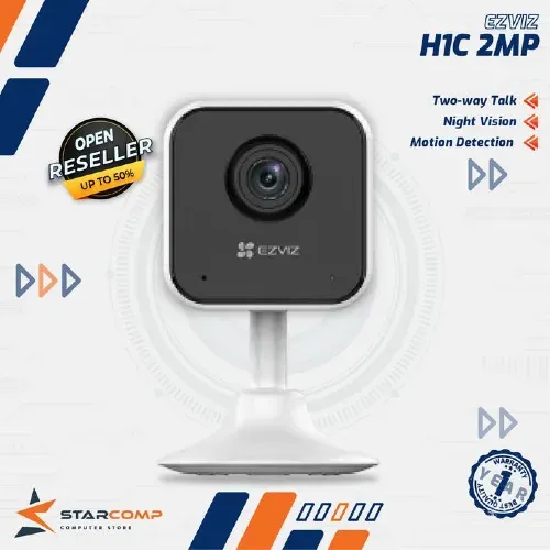EZVIZ H1C 2MP SMART HOME WIFI IP CAMERA INDOOR CCTV TYPE C