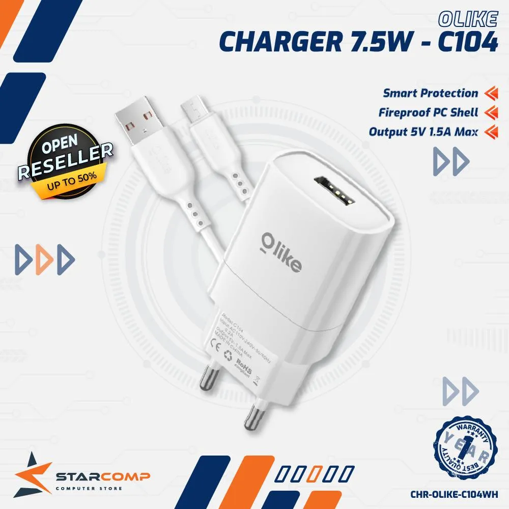 CHARGER SET OLIKE + KABEL C104