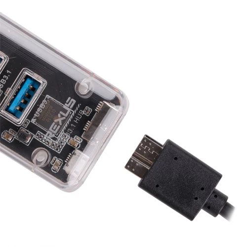 USB HUB REXUS H336 4 PORT TYPE-C