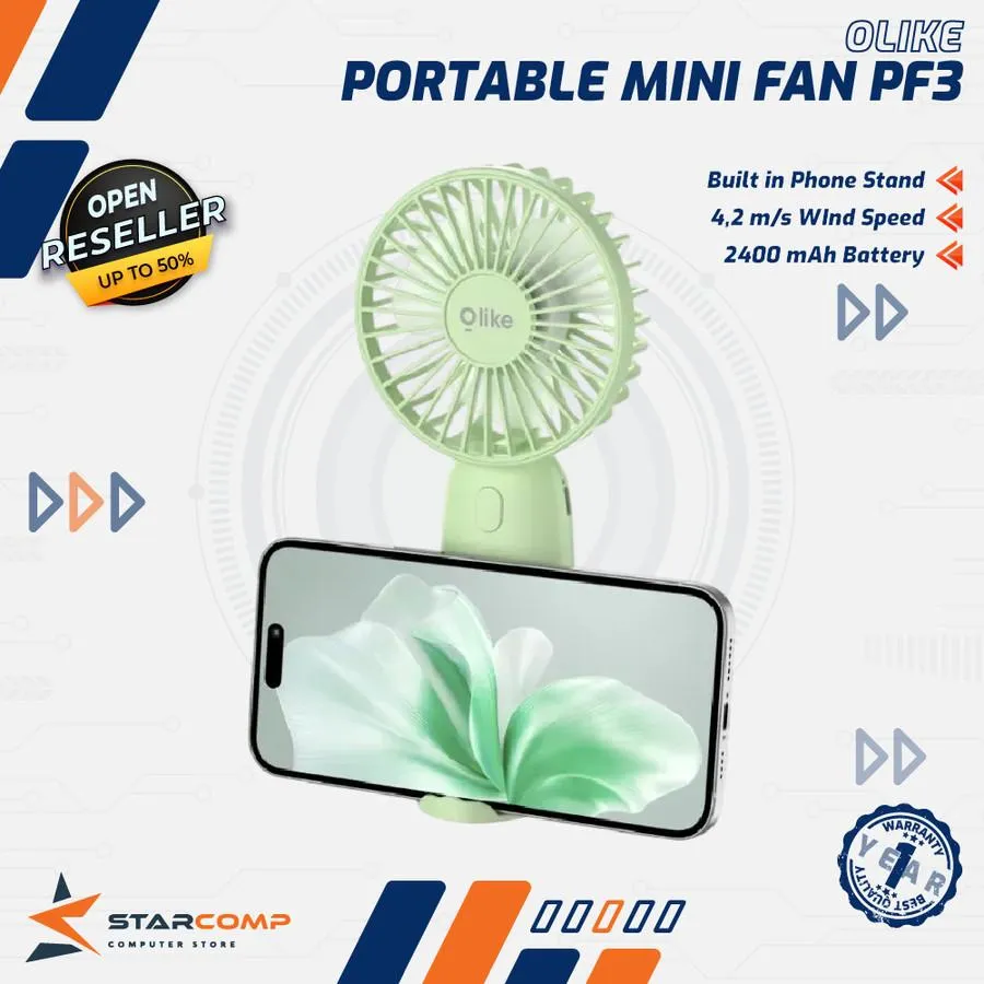 FAN OLIKE PF3 WITH SMALL HANDHELD