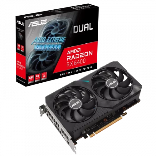 ASUS AMD RADEON RX 6400 DUAL 4GB GDDR6