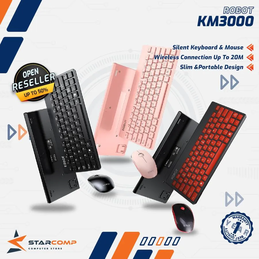 KEY+MOUSE ROBOT KM3000
