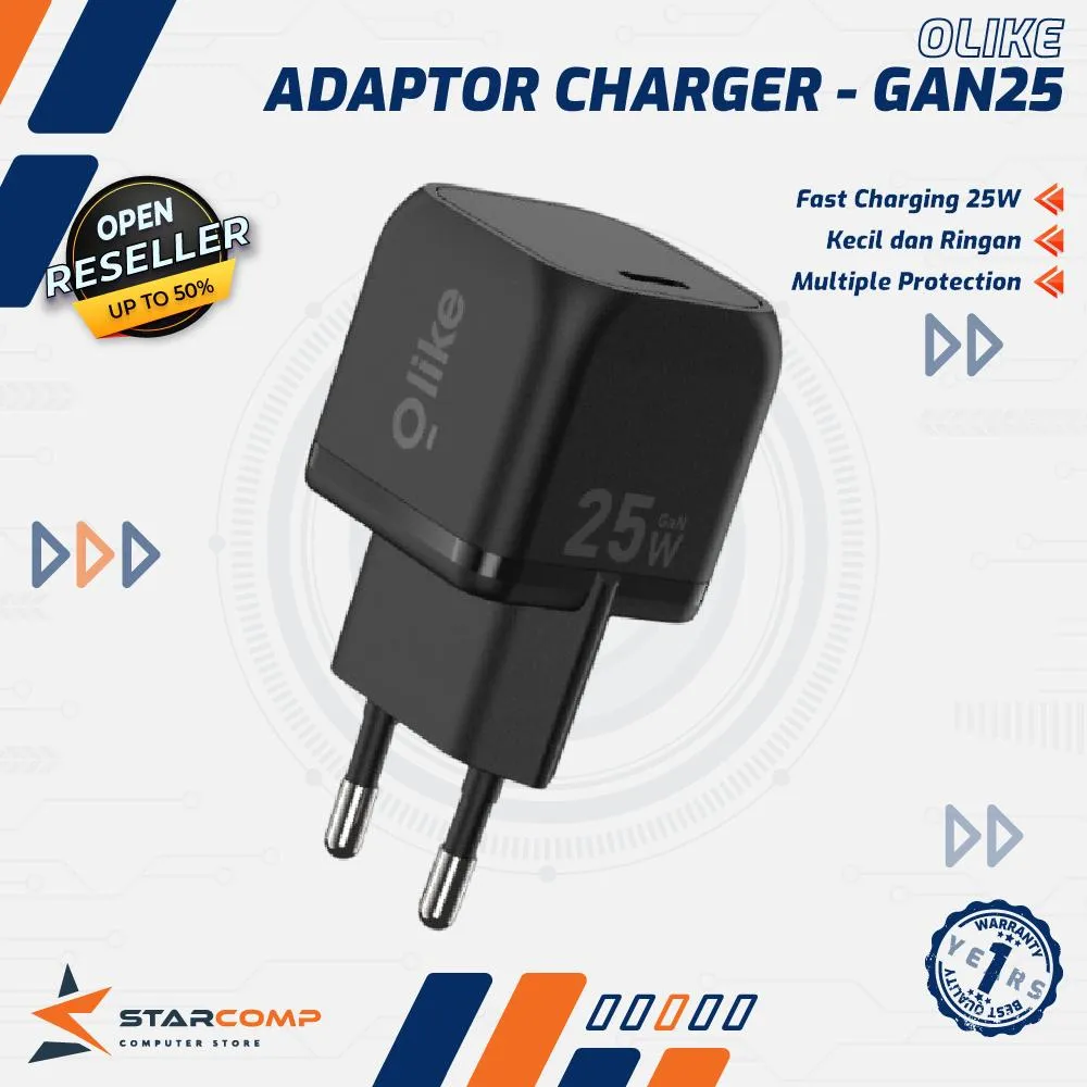 CHARGER OLIKE GAN MINI GAN25