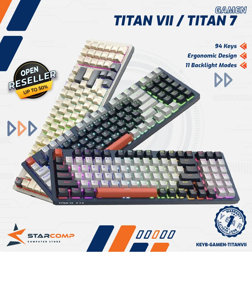 KEY GAMEN TITAN VII +
