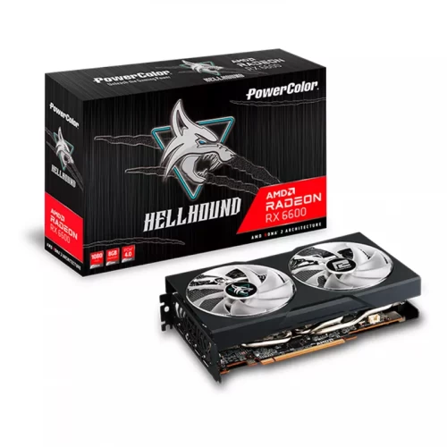 POWERCOLOR AMD RADEON RX 6600 8GB GDDR6 HELLHOUND