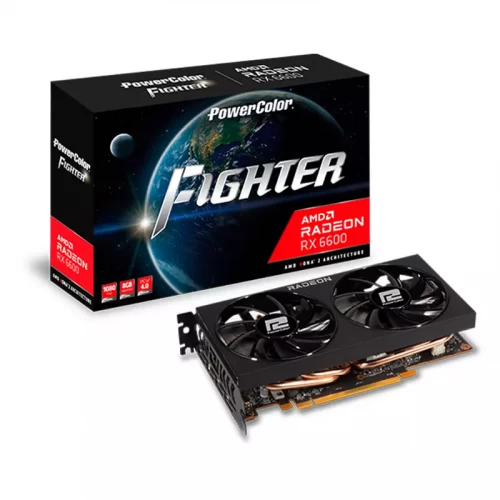 POWERCOLOR AMD RADEON RX 6600 8GB GDDR6 FIGHTER