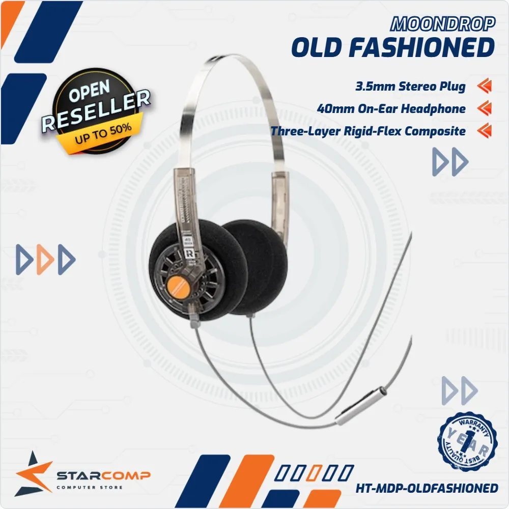 HEADPHONE MOONDROP OLD FASHIONED 3.5MM