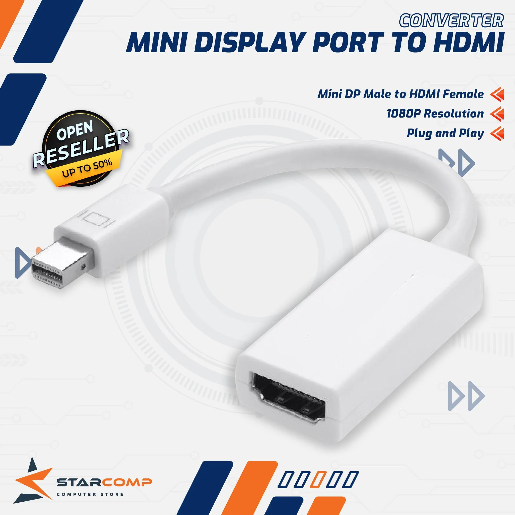 CONVERTER NYK MINI DISPLAY PORT TO HDMI