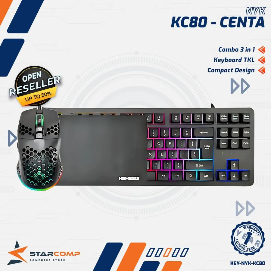 KEY NYK TKL 3IN1 CENTA KC-80