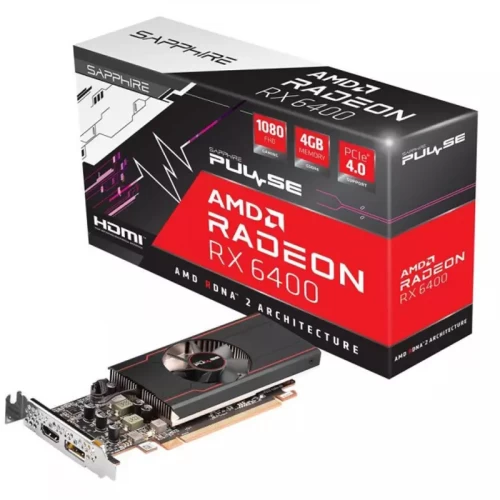 SAPPHIRE RADEON RX 6400 PULSE LOW PROFILE
