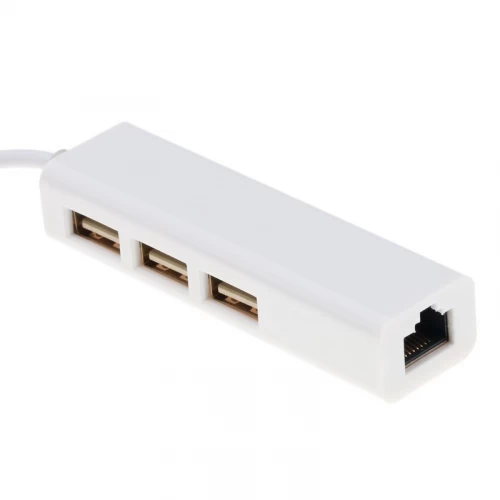 USB TYPE-C TO 3 PORT USB + LAN ETHERNET RJ45