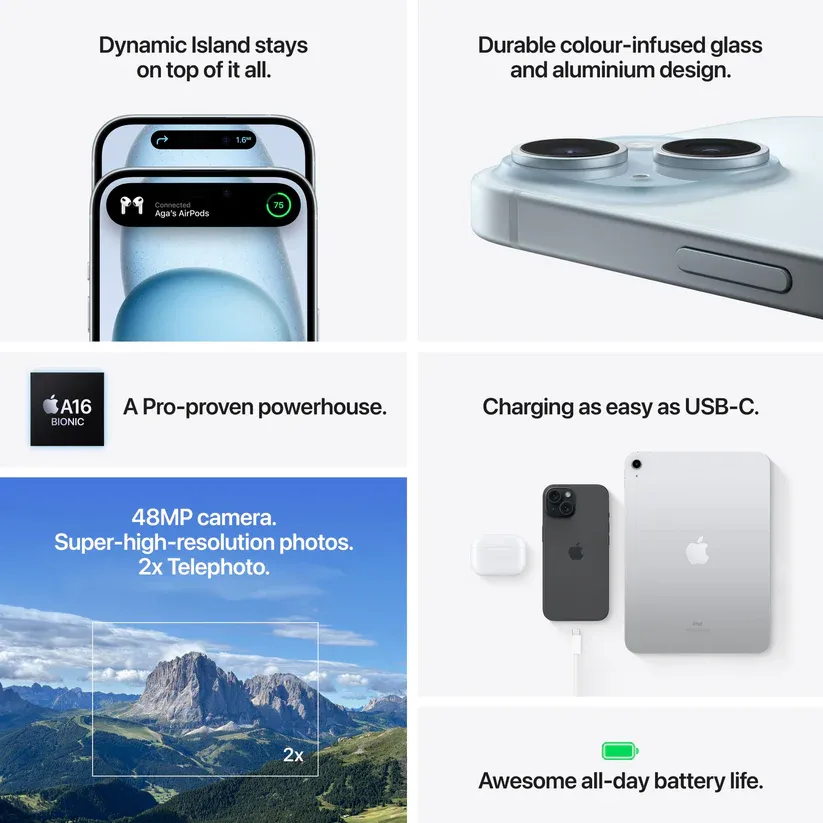 HANDPHONE APPLE IPHONE 15 PLUS