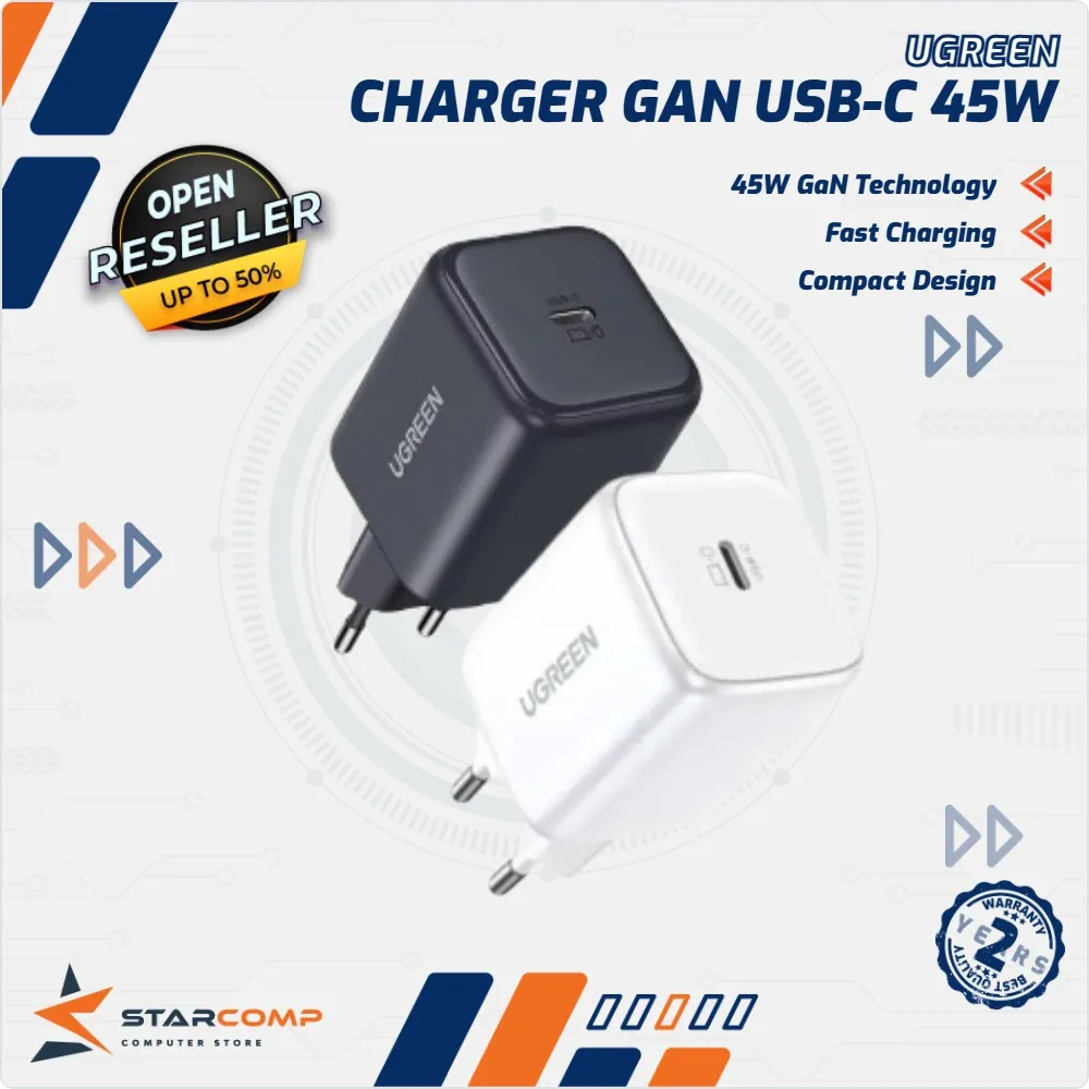CHARGER UGREEN N SERIES GAN 45W