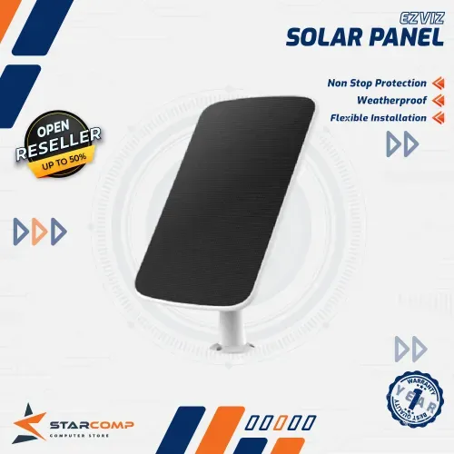 EZVIZ CMT SOLAR CHARGING PANEL C FOR SMART HOME IP CAMERA OUTDOOR CCTV