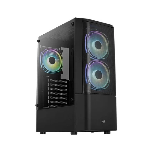 AEROCOOL QUANTUM MESH BLACK MID TOWER CASING