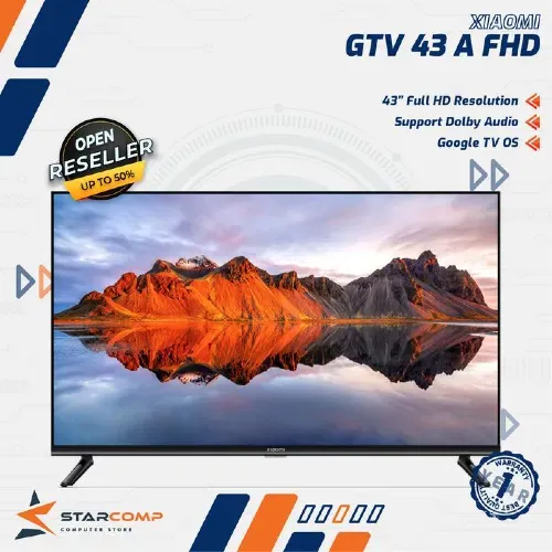 XIAOMI TV 43" A 2025 FHD DOLBY AUDIO DTS:X SMART TV GOOGLE