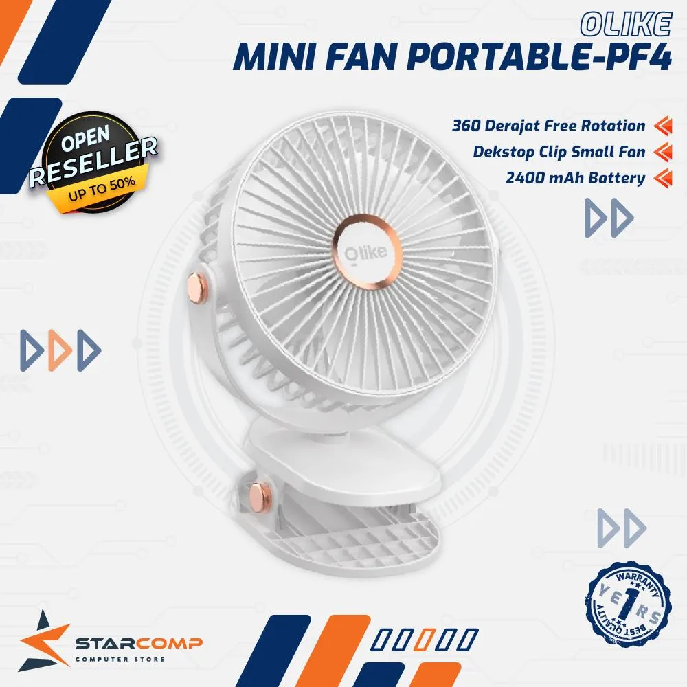 FAN OLIKE PF4 CLIP ON