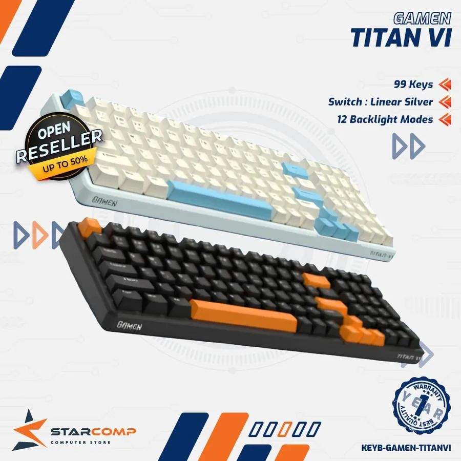 KEY GAMEN TITAN VI LINEAR