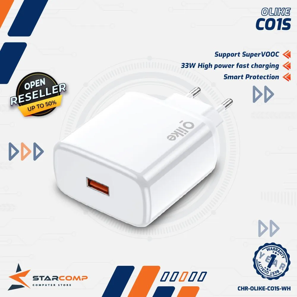 CHARGER SET OLIKE FLASH TYPE-C CO1S