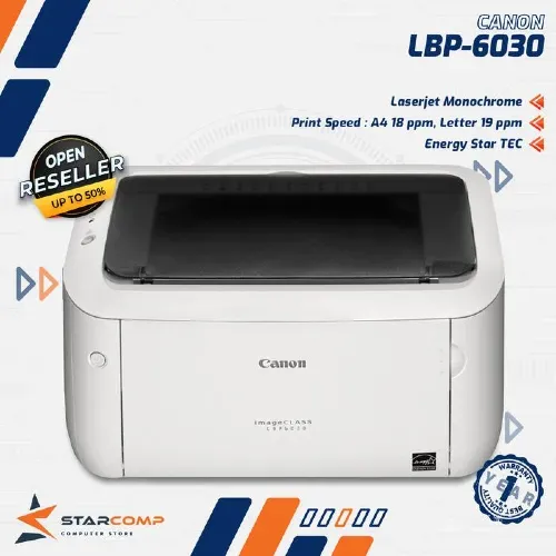 PRINTER LASERJET CANON LBP6030 MONOCHROME