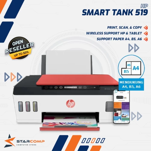 HP 519 SMART TANK PRINT SCAN COPY WIRELESS