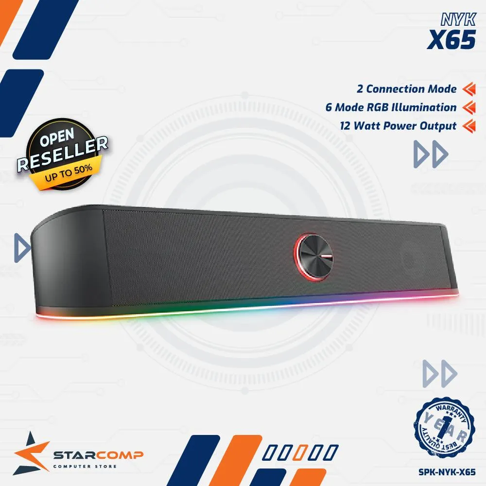 SPEAKER NYK X65 QUANTUM PRO SOUNDBAR