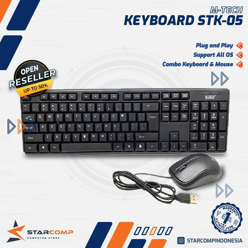 KEY+MOUSE M-TECH STK-05