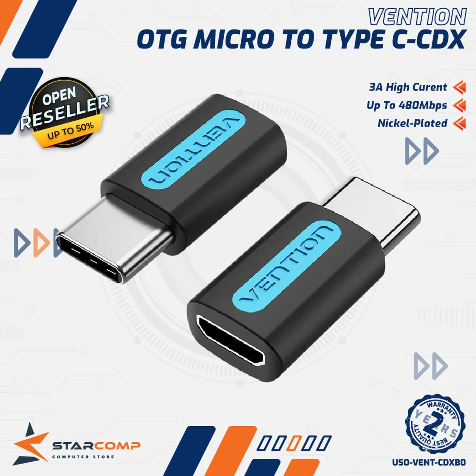 OTG VENTION TYPE C TO MICRO 2.0 (CDXB0)