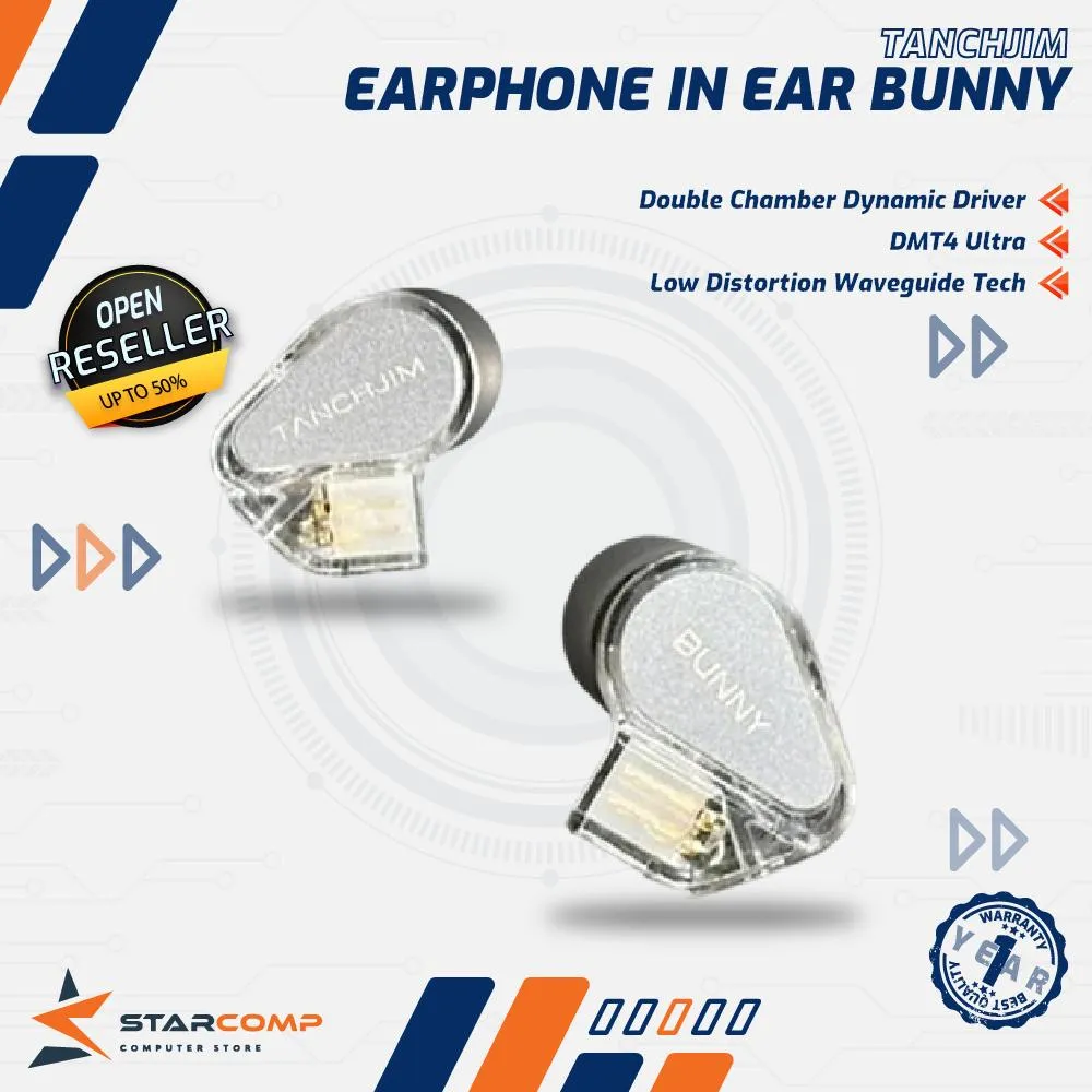 EARPHONE TANCHJIM BUNNY 3.5 WITH MIC