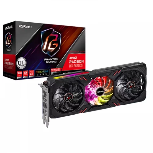 ASROCK RADEON RX 6650 XT PHANTOM GAMING D 8GB OC