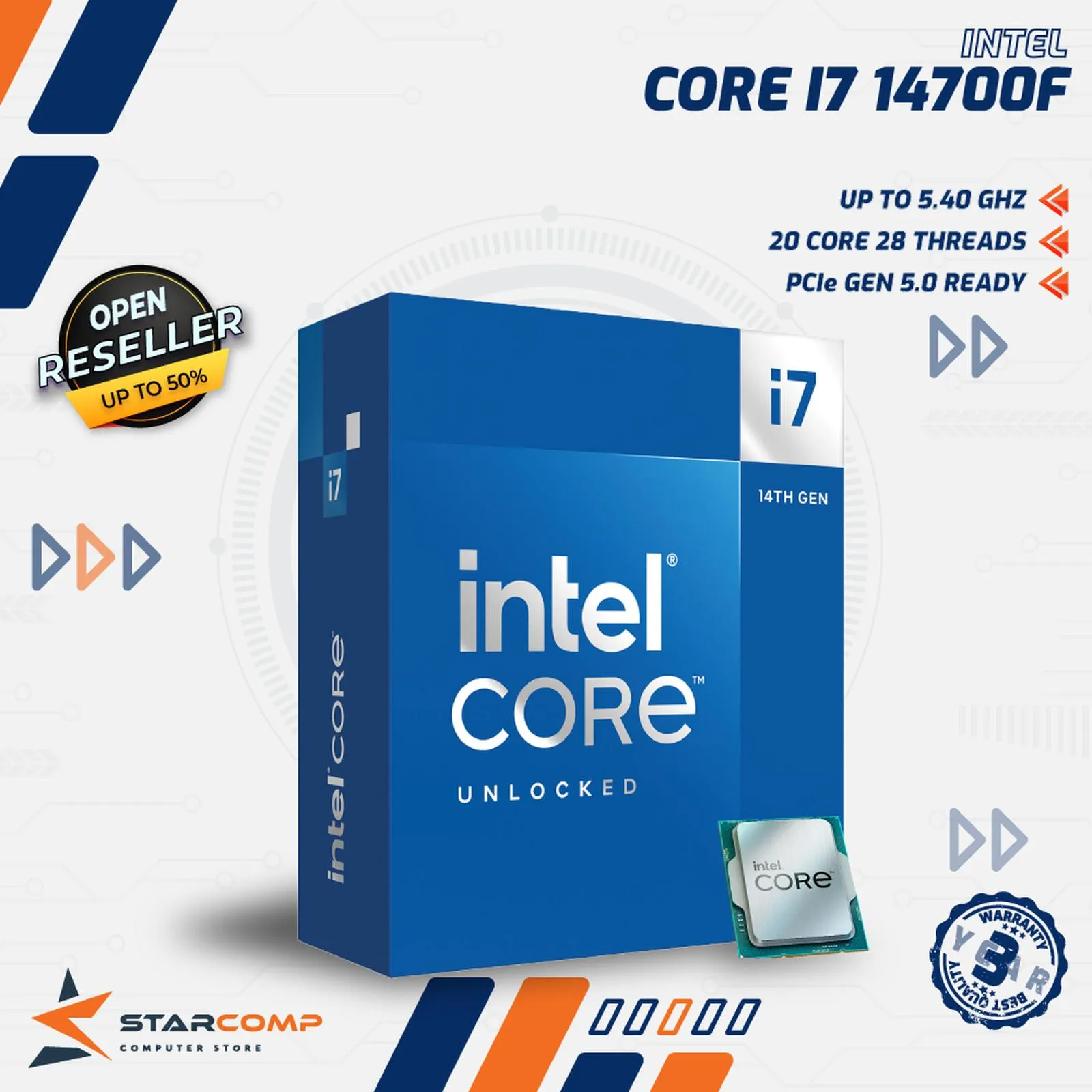 PROCESSOR INTEL CORE I7 14700F